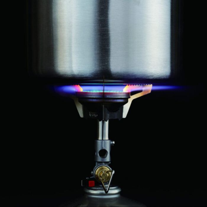 SOTO WindMaster gas stove - blue flame