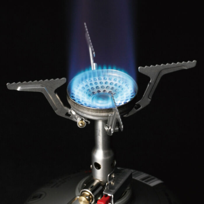 SOTO Amicus with piezo igniter gas stove - blue flame