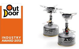 OutDoor Industry Award 2013 for SOTO Windmaster gas stove